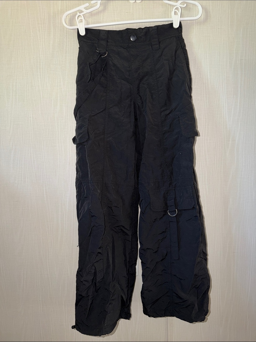 No Boundaries Black Cargo Utility Pants